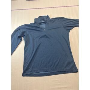 Patagonia Capilene Quarter Zip Pullover Blue Long Sleeve Base Layer Women’s M